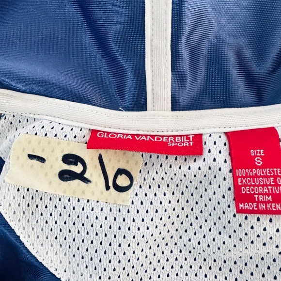 glory Vanderbilt  sweater shirt sport blue size s - Picture 7 of 7